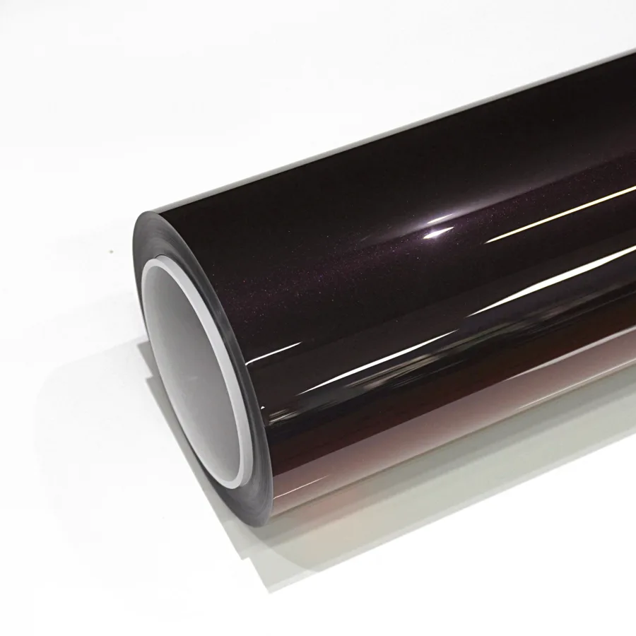 Gloss Diamond Black Red PPF