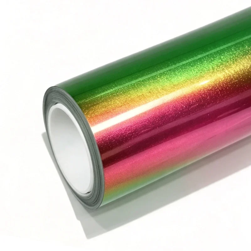 فيلم Gloss Metallic Emerald Green Shadow Shimmer PPF — بكرة
