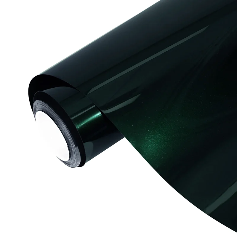 فيلم Gloss Pearlized Benz Emerald Green — بكرة