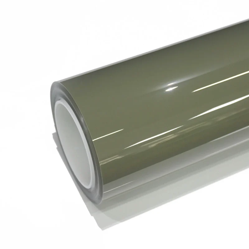 فيلم Glossy Khaki Green PPF — غلاف