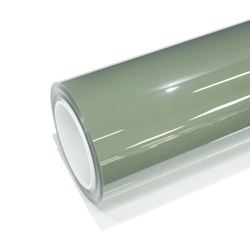 فيلم Glossy Light Khaki Green PPF — بكرة