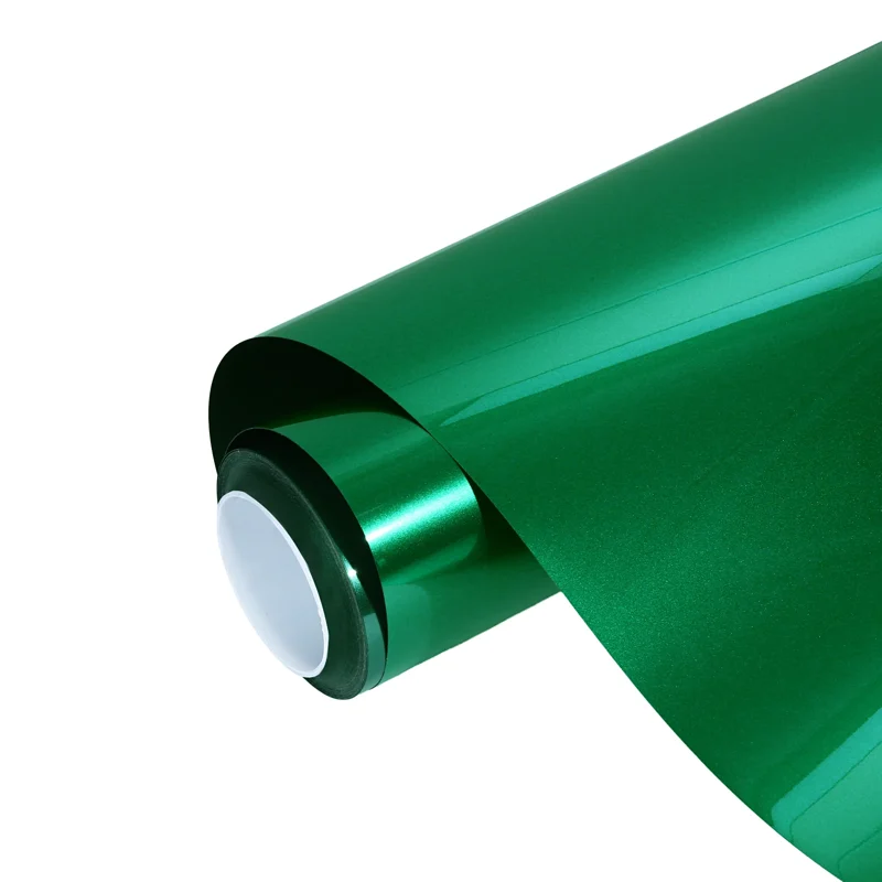 فيلم Glossy Metal Flame Green — غلاف