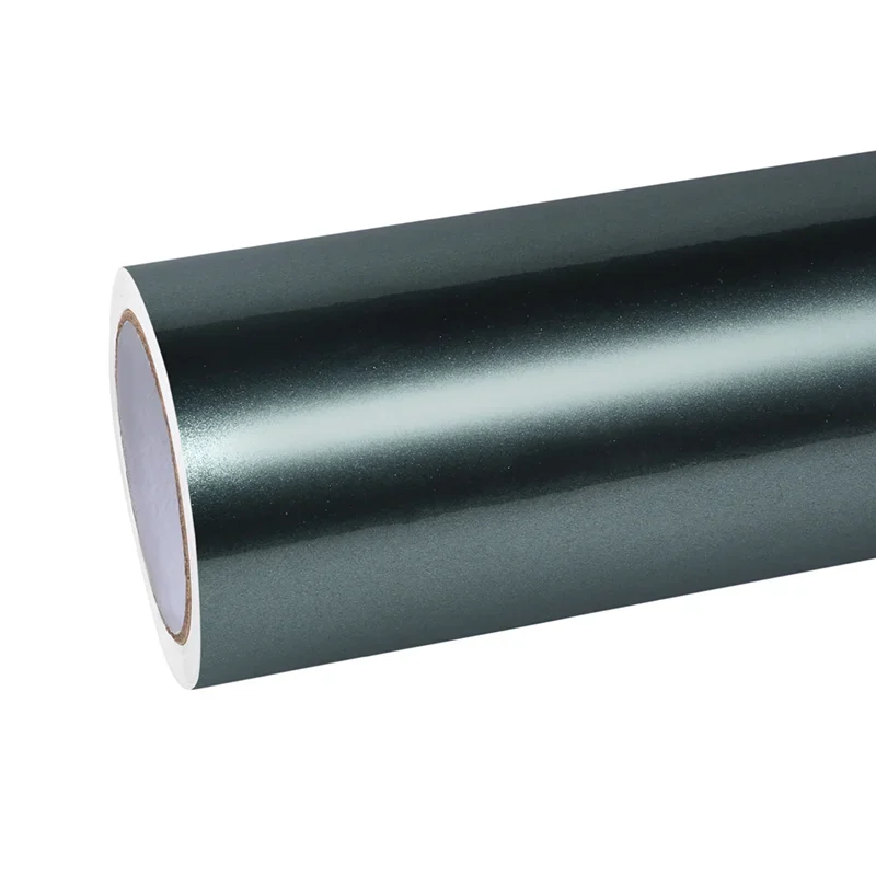 فيلم Glossy Metallic Paint Fir Green — بكرة