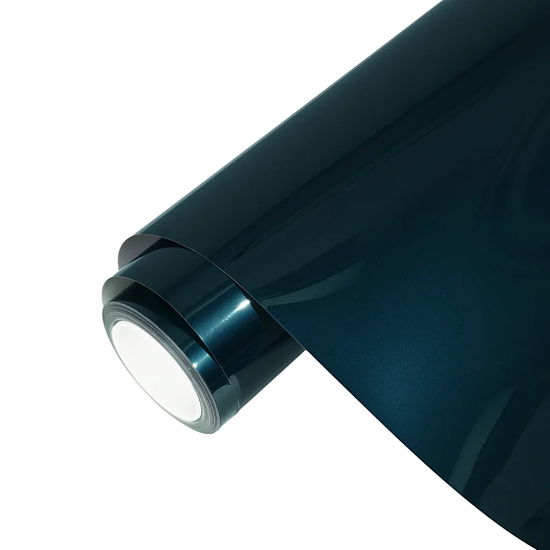 فيلم Glossy Metallic Turquoise Green — بكرة