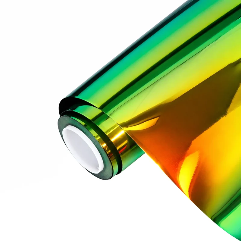 فيلم Holographic Ammolite Gem Green Chrome — بكرة