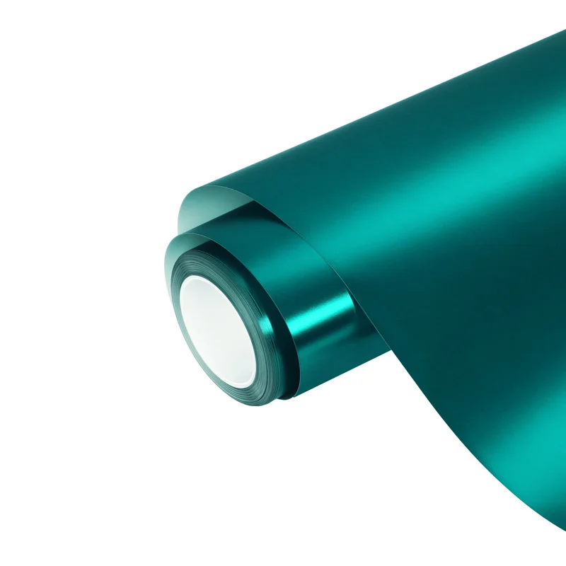 فيلم Matte Chrome Emerald Green — بكرة