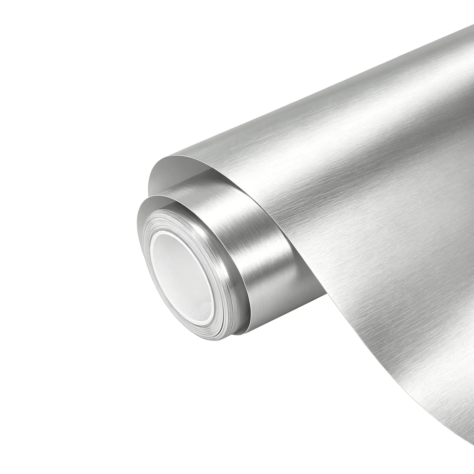 فيلم Matte Metallic Brushed Silver — بكرة