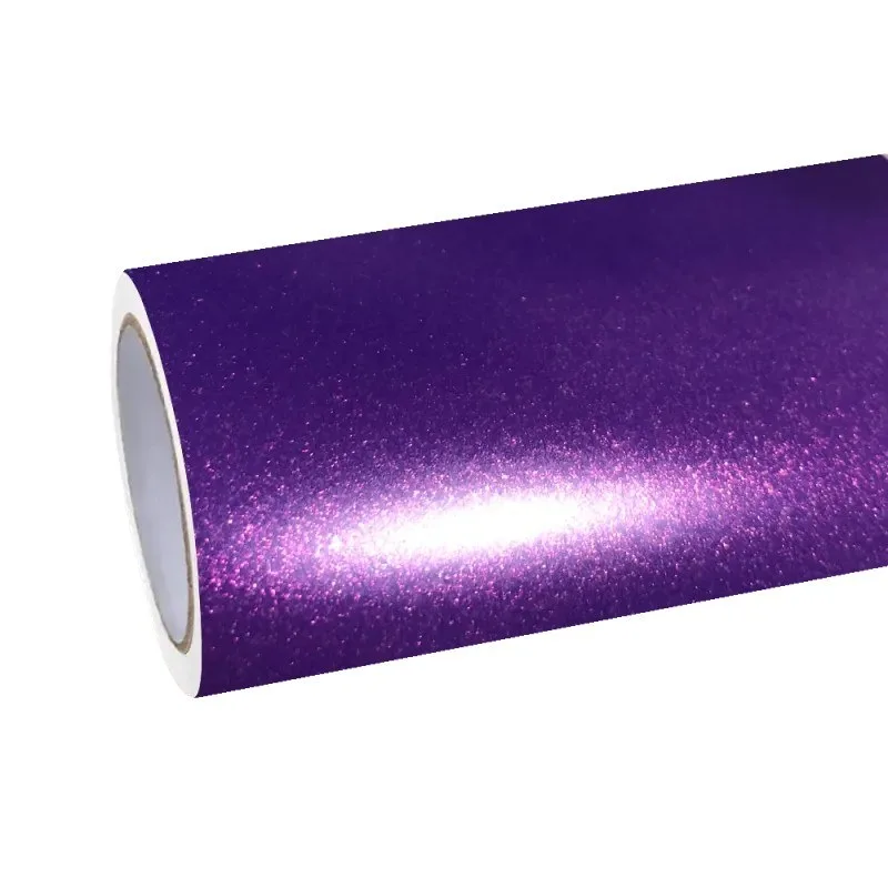 فيلم Matte Metallic Diamond Purple Gold Chameleon — غلاف