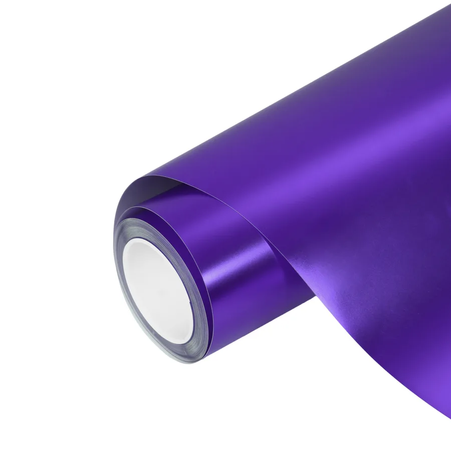 فيلم Matte Midnight Purple Chrome — بكرة