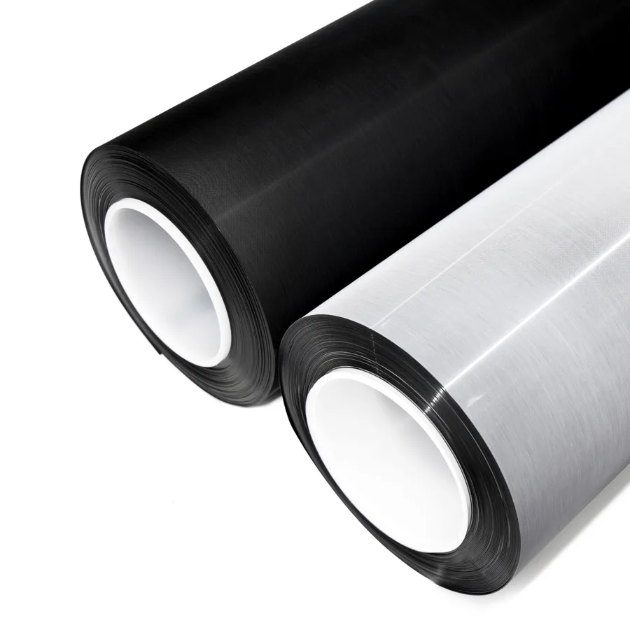 فيلم Satin Black To White Chameleon PPF — غلاف