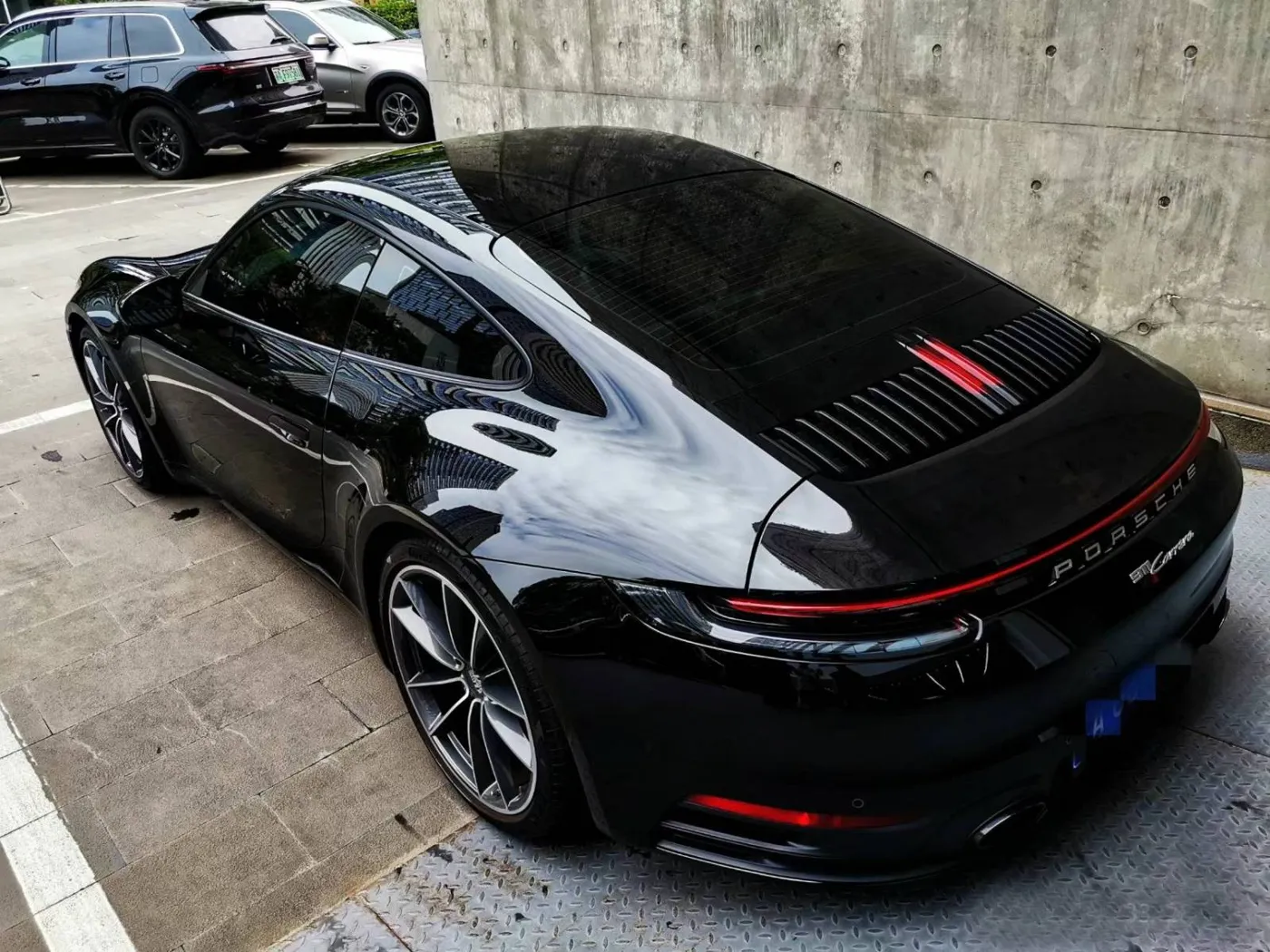 Super Gloss Black PPF على سيارة